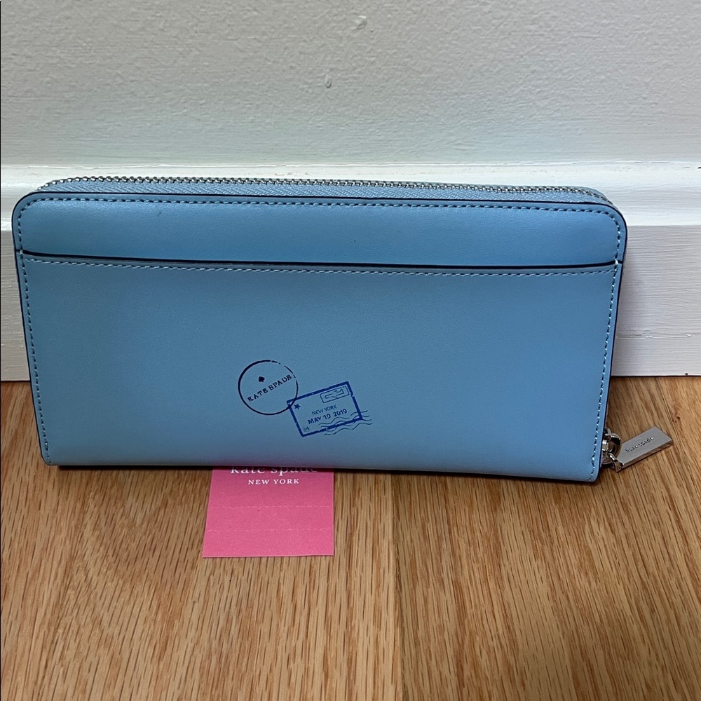 New! Kate Spade fresh water Bon voyage off the grid large continental wallet. - Picture 6 of 10
